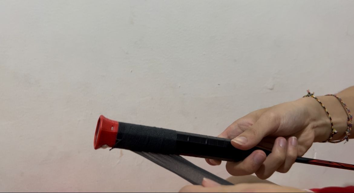 Tutorial Cara Mengganti Grip Raket - Cushion Wrap