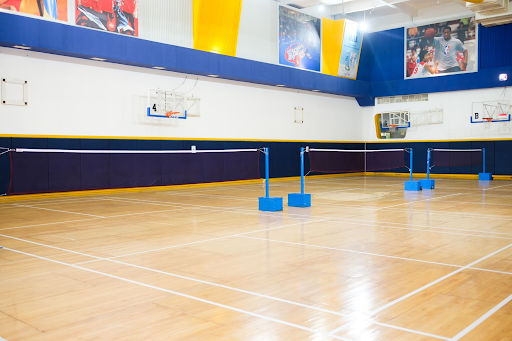 Lantai Lapangan Badminton Kayu