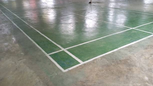 Lantai Lapangan Badminton Semen