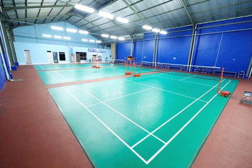 Lantai Lapangan Badminton Vinyl