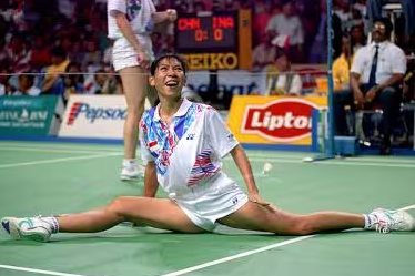 Susi Susanti dijuluki Balerina