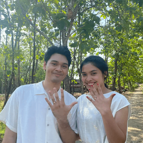mikha angelo dan gregoria mariska
