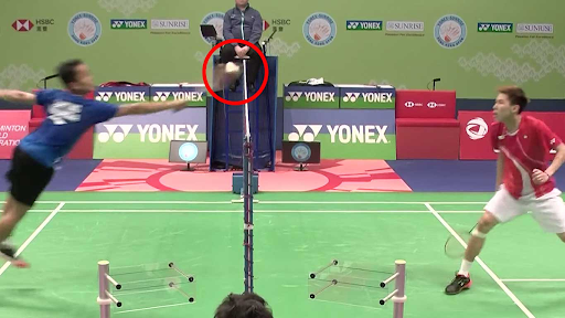 Over The Net Fault - Pelanggaran Bulu Tangkis