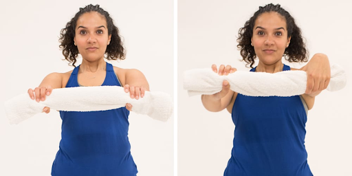 Grip Workout - Towel Twist