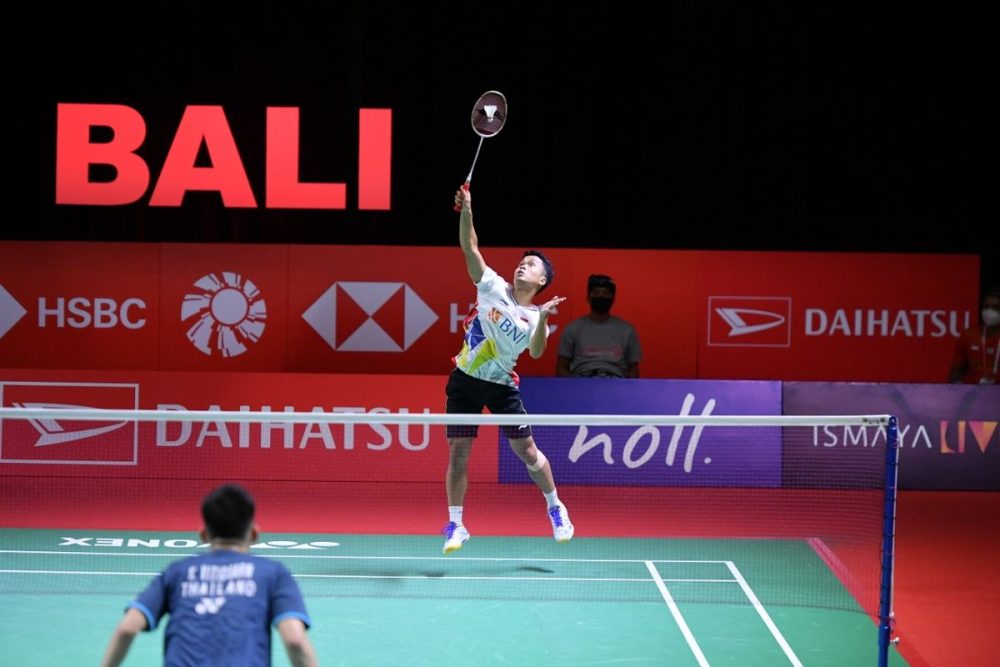 Badminton Slice Shot