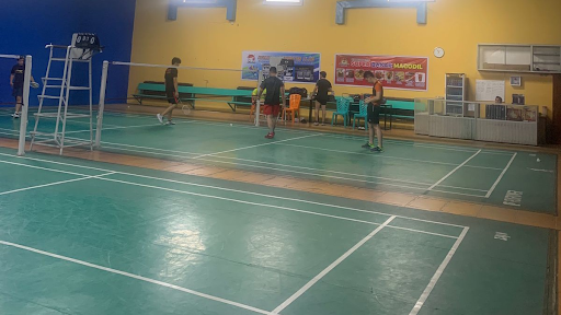 GOR bulu tangkis MBC pekanbaru riau
