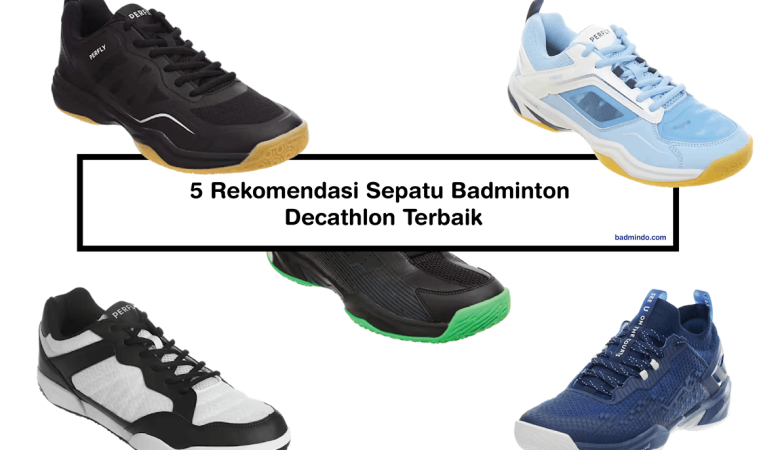 review sepatu badminton Decathlon