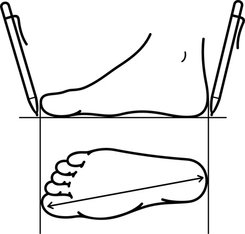 cara ukur sol sepatu